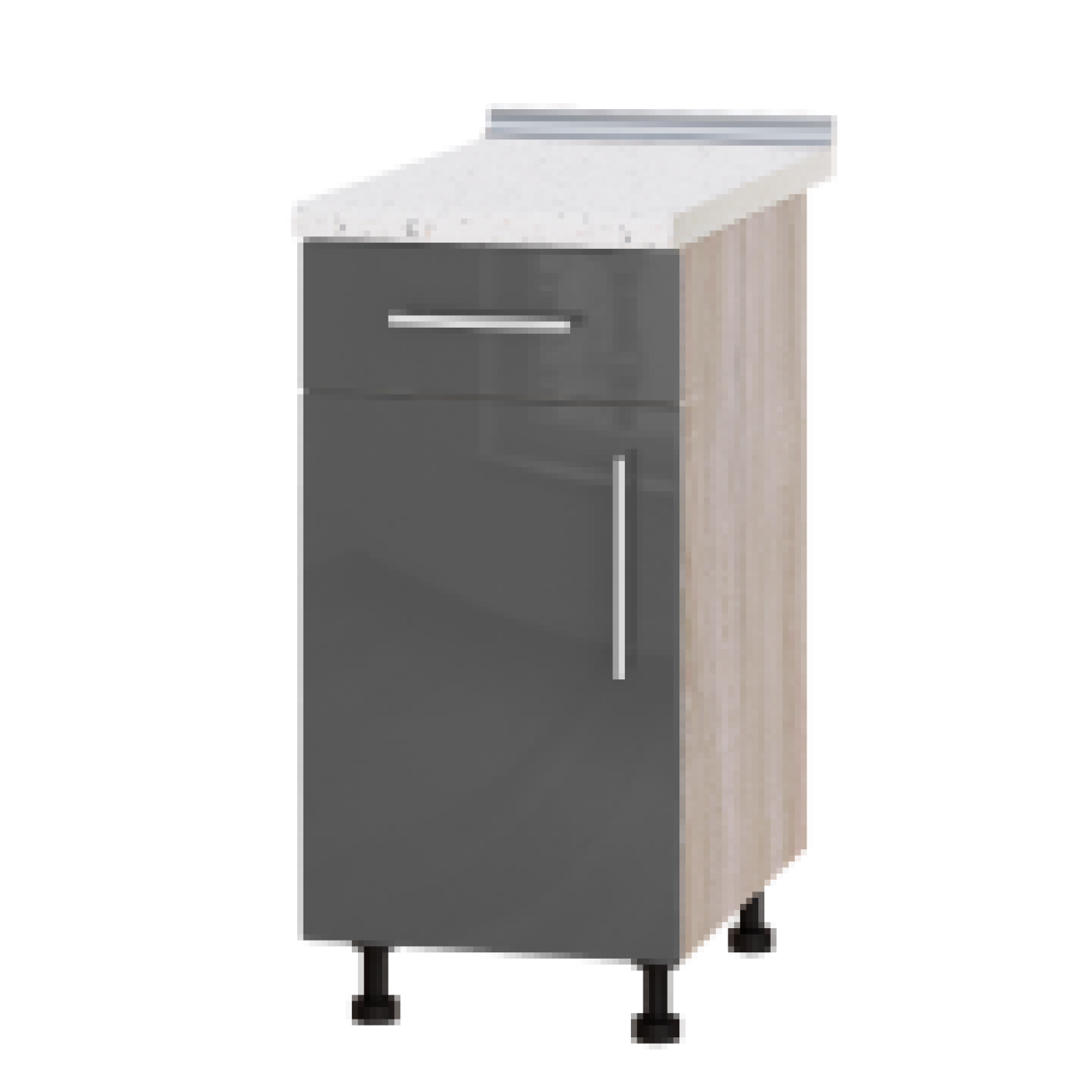 Кухня МОДЕРН Н74-400 Низ 400 один ящик один дв.