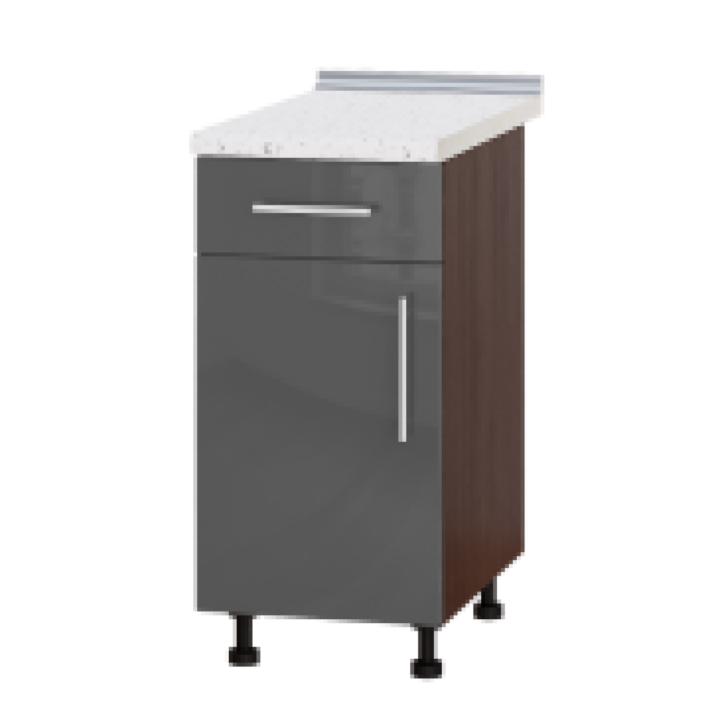 Кухня МОДЕРН Н74-400 Низ 400 один ящик один дв.