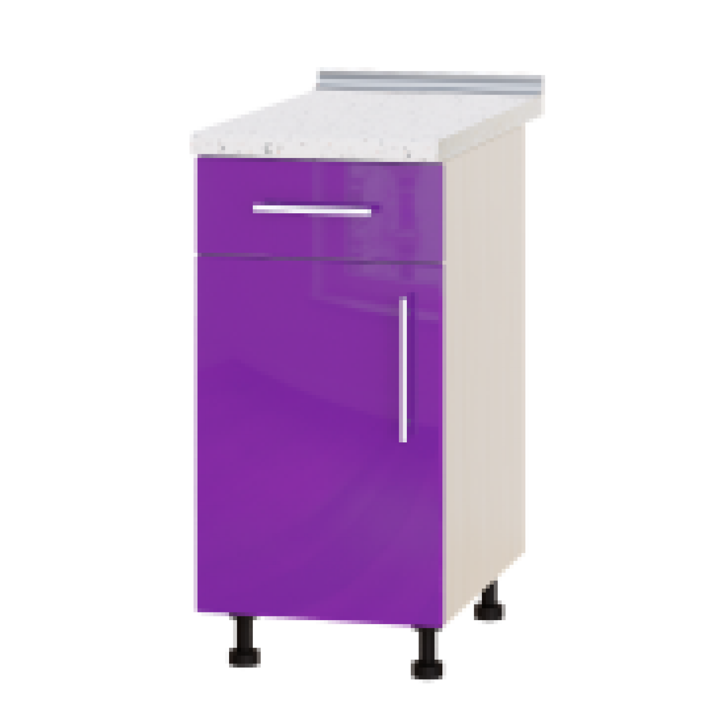 Кухня МОДЕРН Н74-400 Низ 400 один ящик один дв.