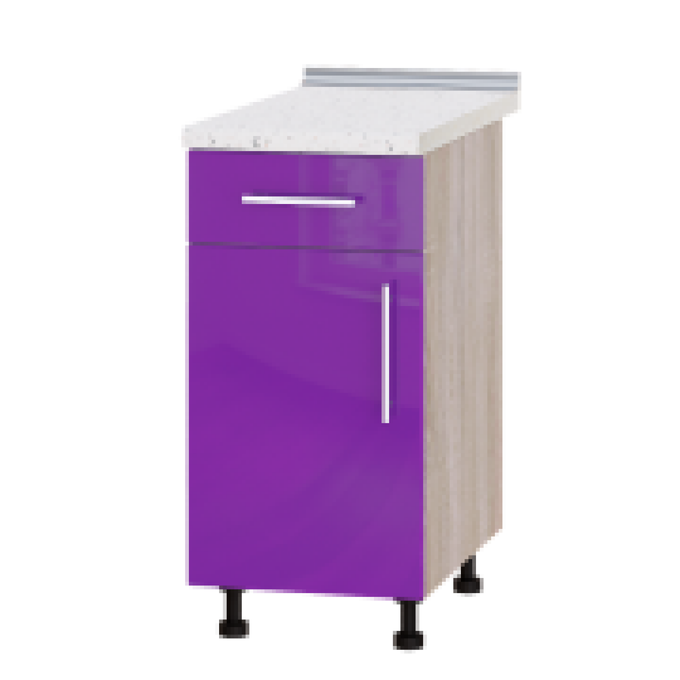 Кухня МОДЕРН Н74-400 Низ 400 один ящик один дв.