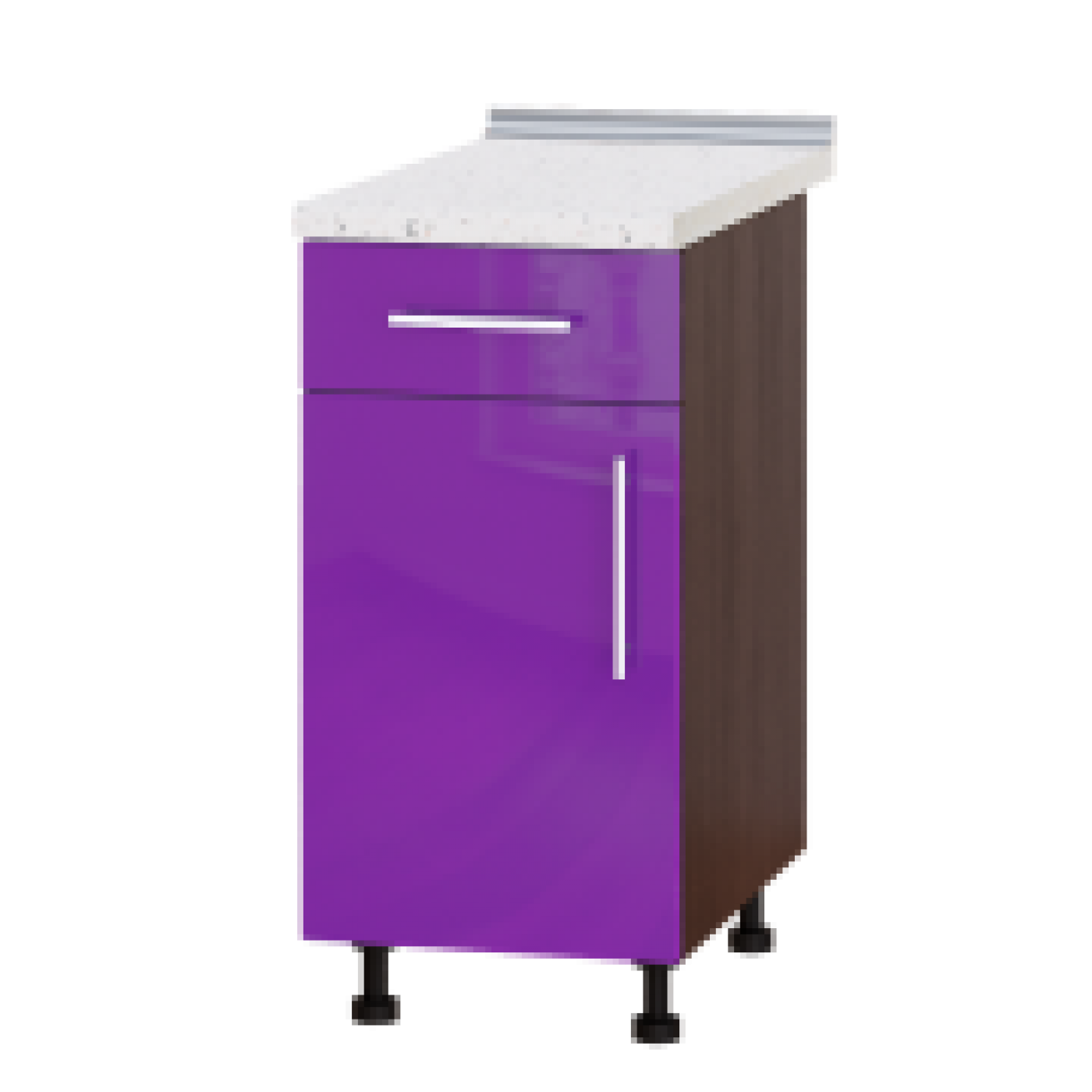 Кухня МОДЕРН Н74-400 Низ 400 один ящик один дв.