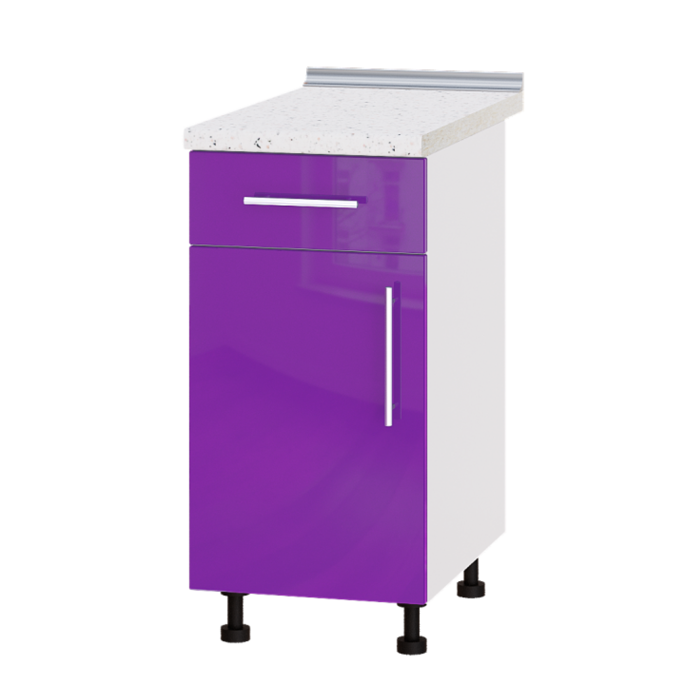 Кухня МОДЕРН Н74-400 Низ 400 один ящик один дв.