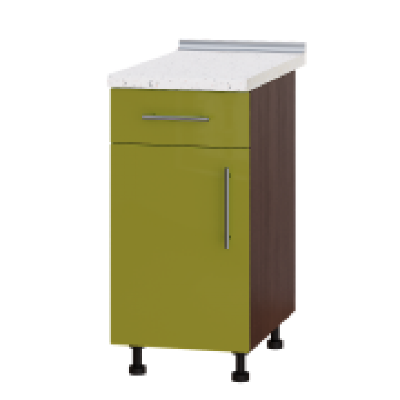 Кухня МОДЕРН Н74-400 Низ 400 один ящик один дв.