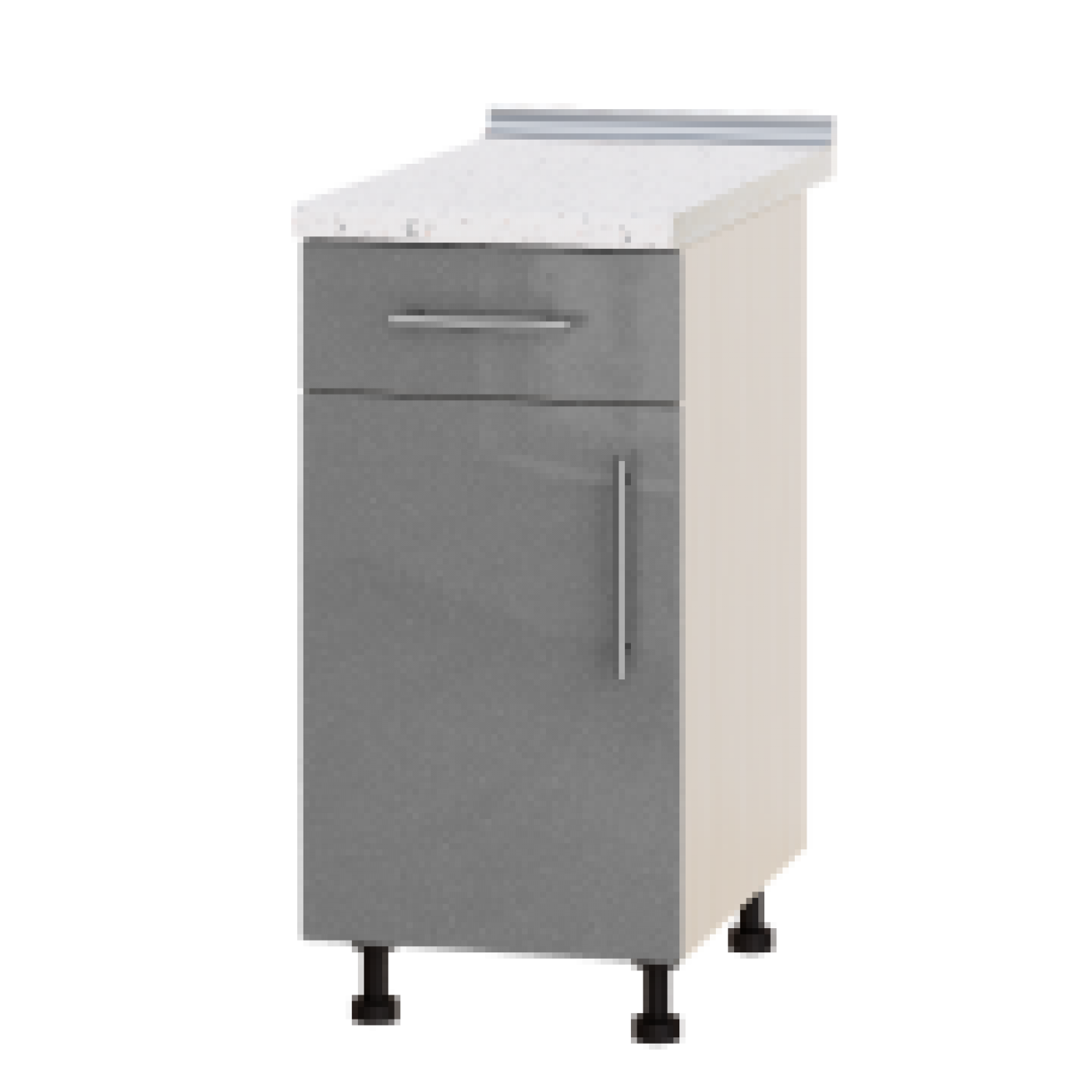 Кухня МОДЕРН Н74-400 Низ 400 один ящик один дв.