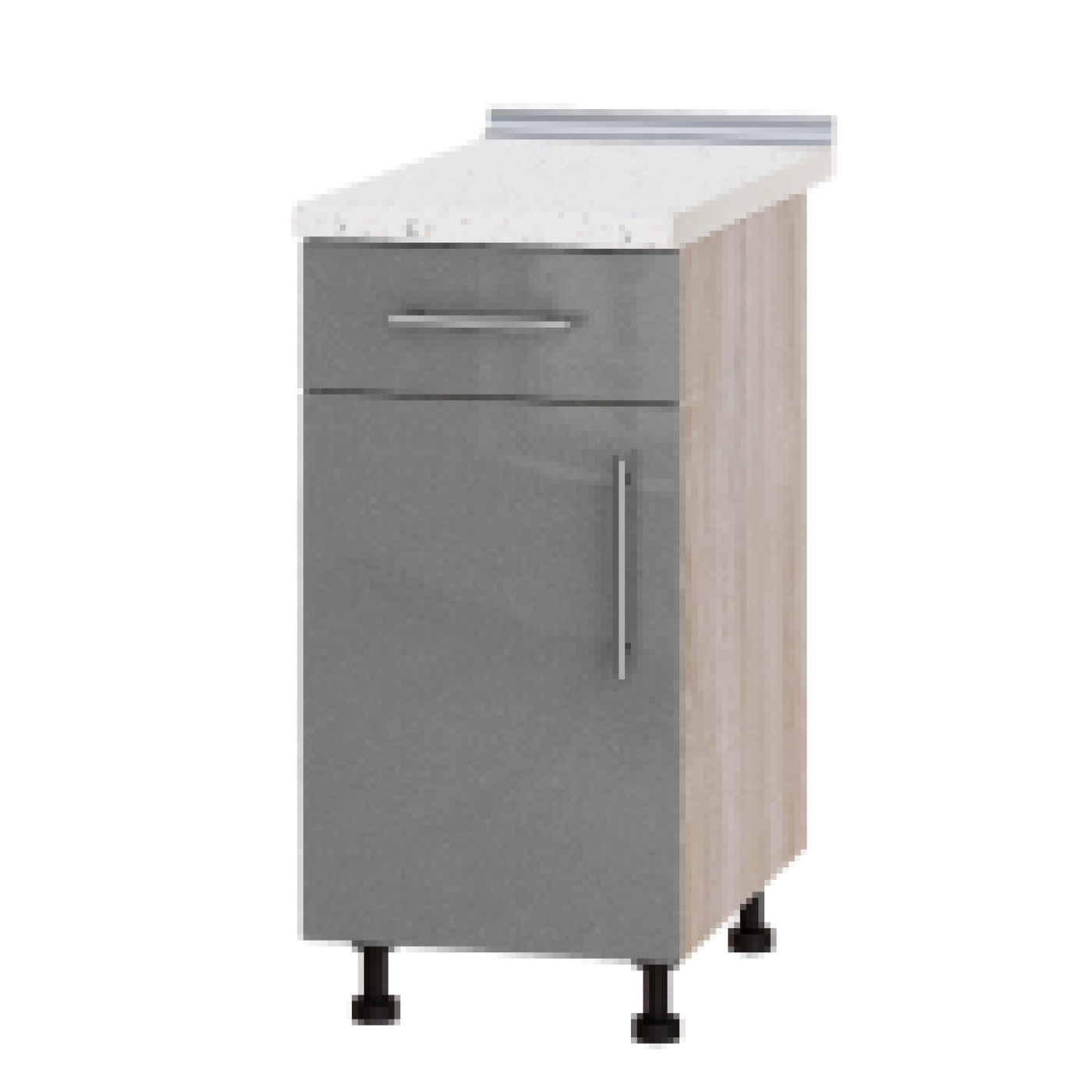 Кухня МОДЕРН Н74-400 Низ 400 один ящик один дв.