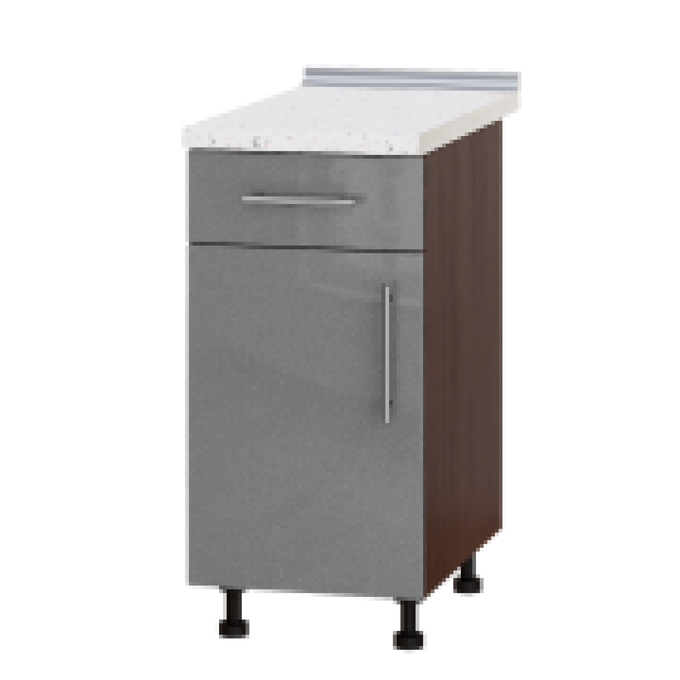 Кухня МОДЕРН Н74-400 Низ 400 один ящик один дв.