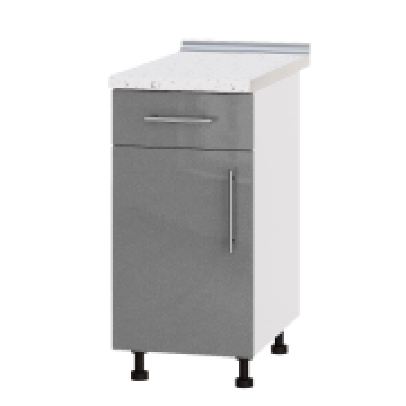 Кухня МОДЕРН Н74-400 Низ 400 один ящик один дв.