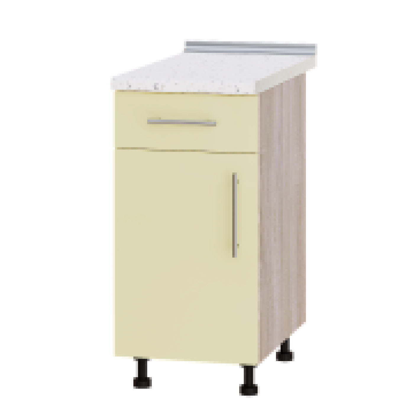 Кухня МОДЕРН Н74-400 Низ 400 один ящик один дв.