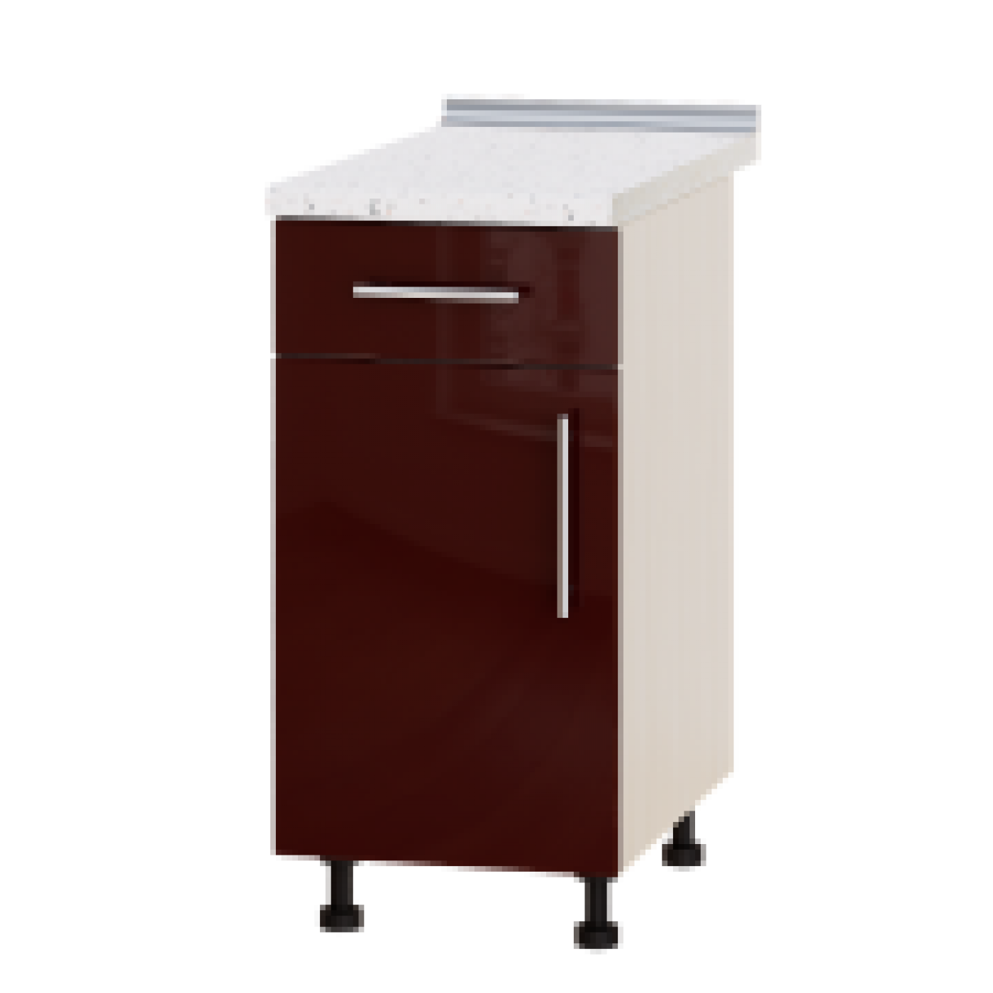 Кухня МОДЕРН Н74-400 Низ 400 один ящик один дв.