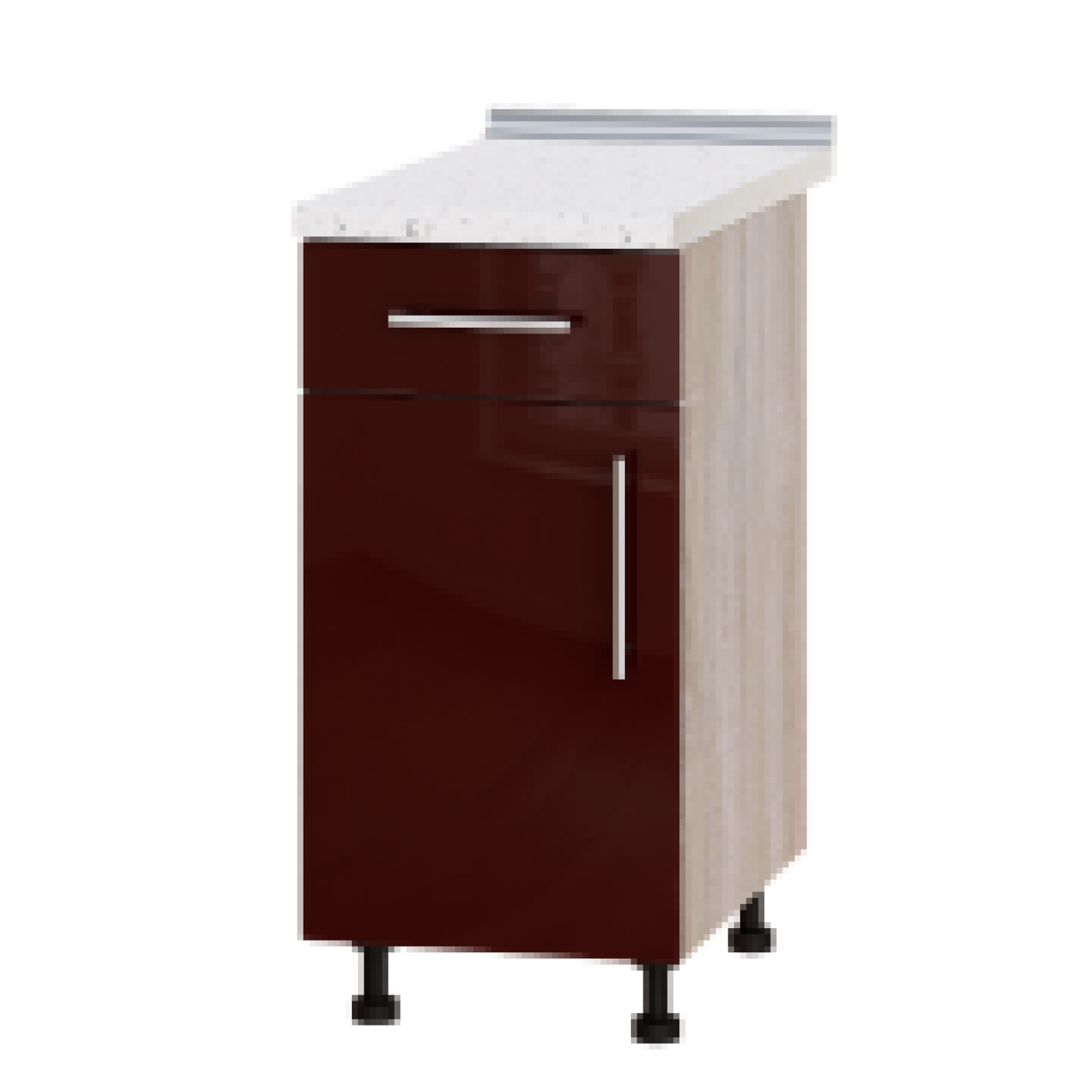 Кухня МОДЕРН Н74-400 Низ 400 один ящик один дв.