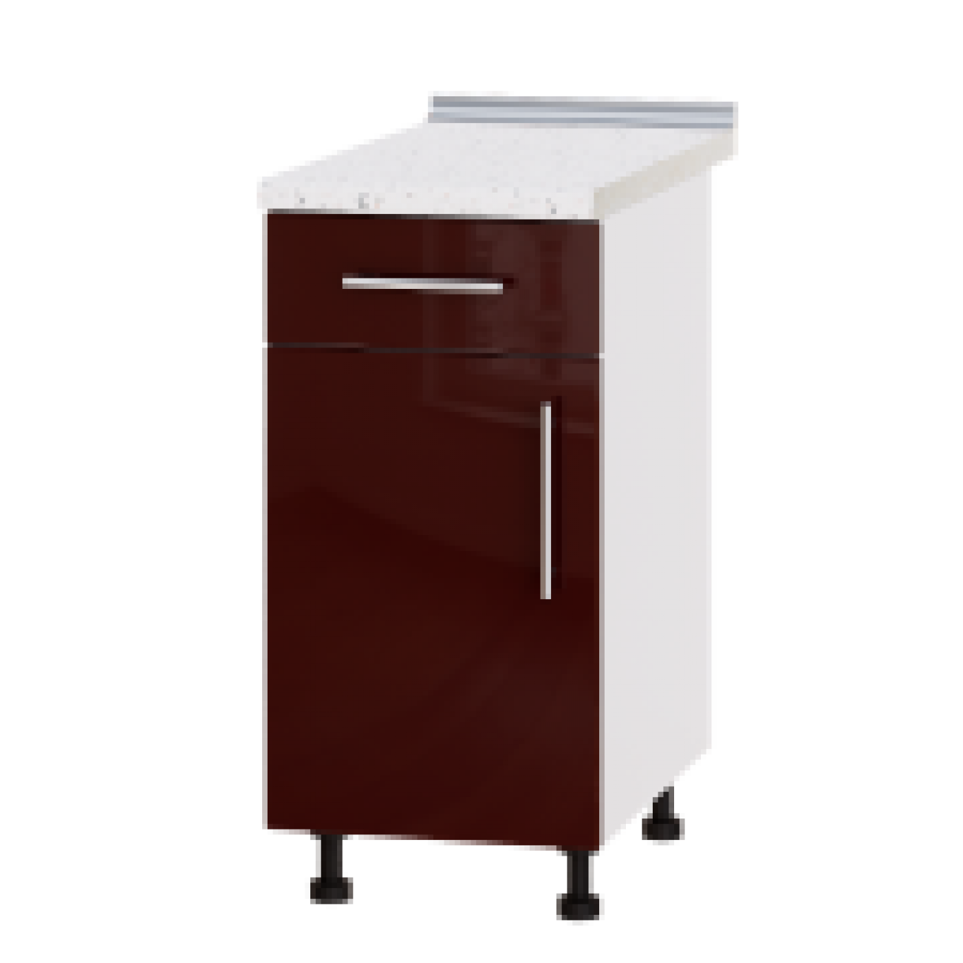 Кухня МОДЕРН Н74-400 Низ 400 один ящик один дв.