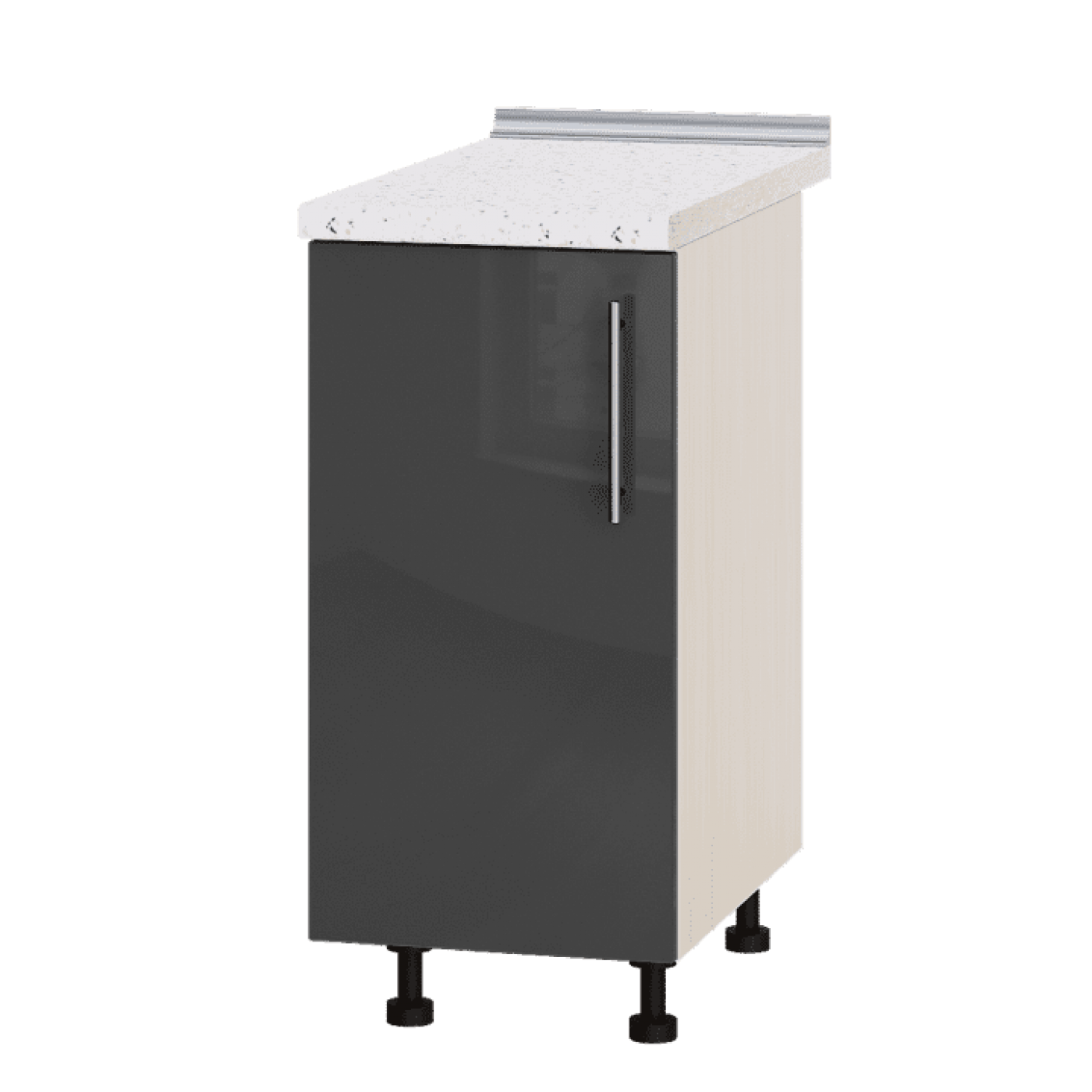 Кухня МОДЕРН Н83-390 Низ 390 один фасад