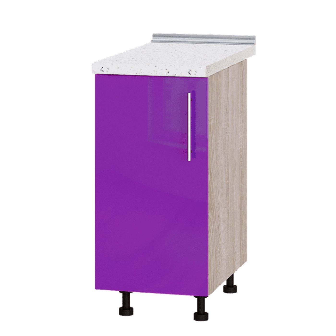 Кухня МОДЕРН Н83-390 Низ 390 один фасад