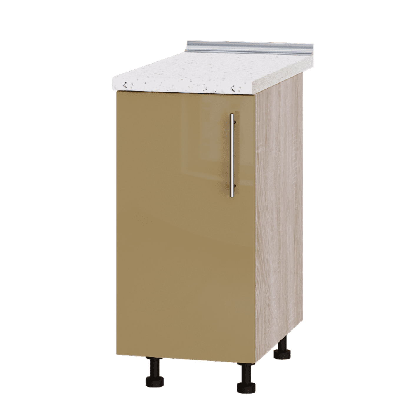 Кухня МОДЕРН Н83-390 Низ 390 один фасад