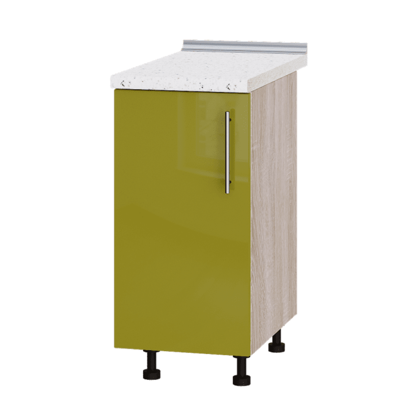 Кухня МОДЕРН Н83-390 Низ 390 один фасад