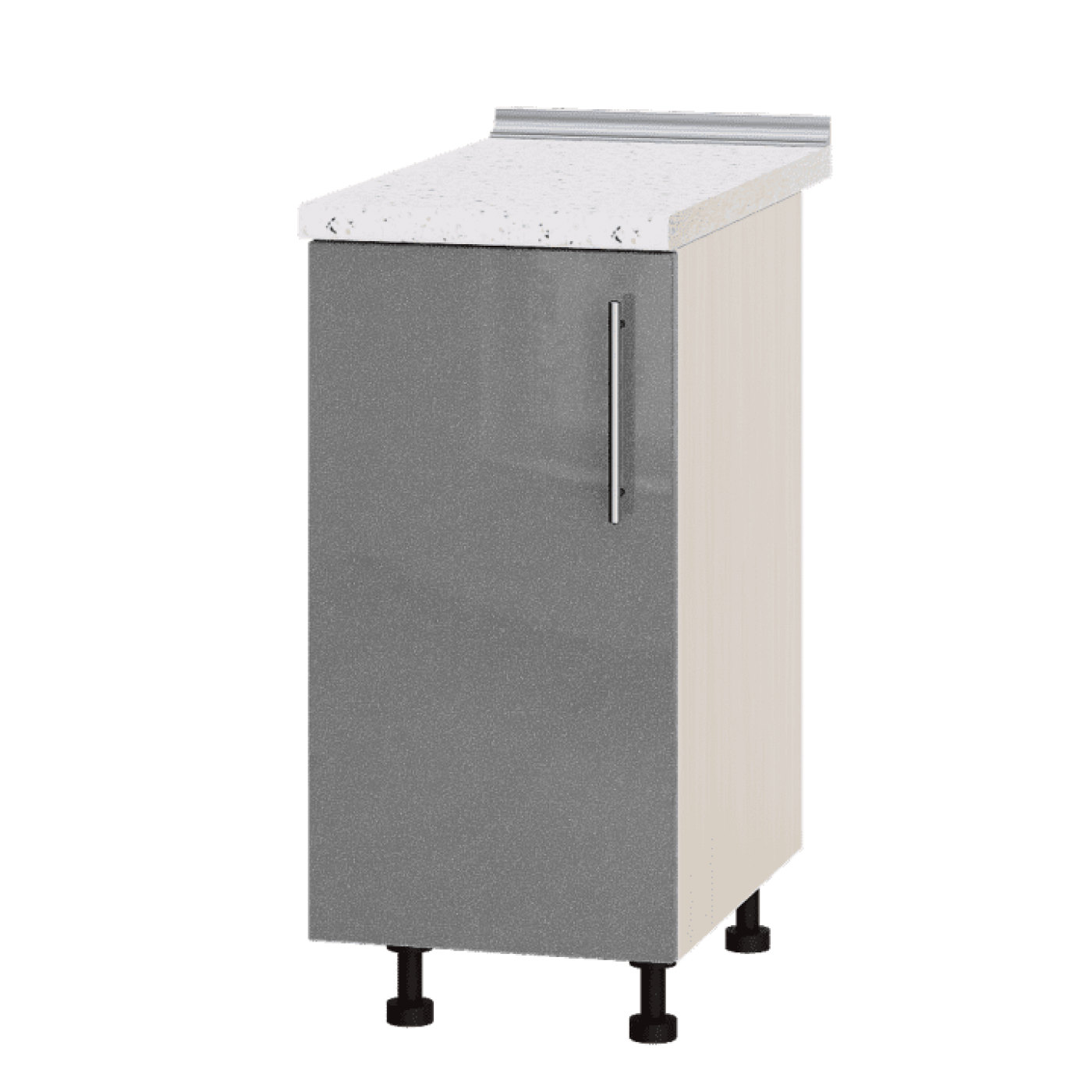 Кухня МОДЕРН Н83-390 Низ 390 один фасад