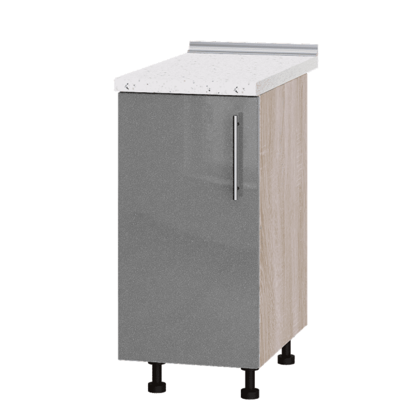 Кухня МОДЕРН Н83-390 Низ 390 один фасад