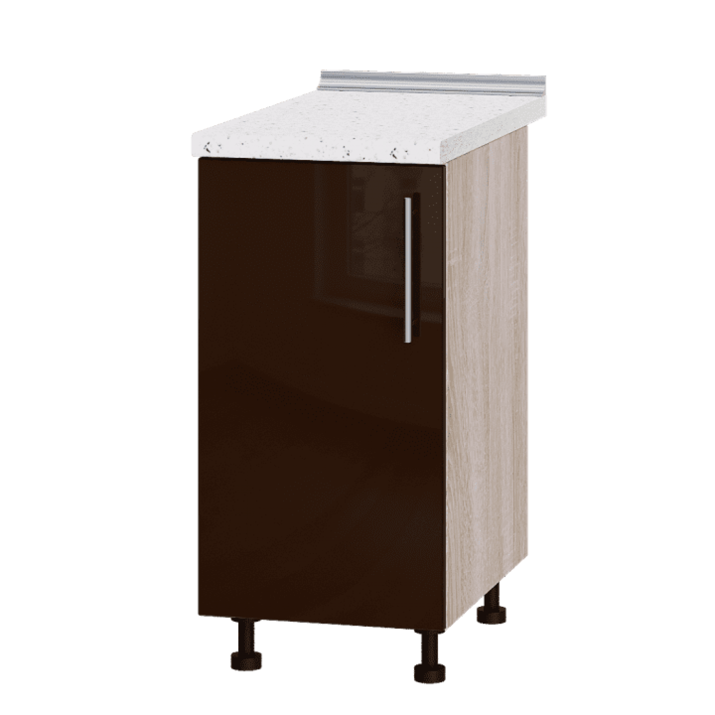 Кухня МОДЕРН Н83-400 Низ 400 один фасад