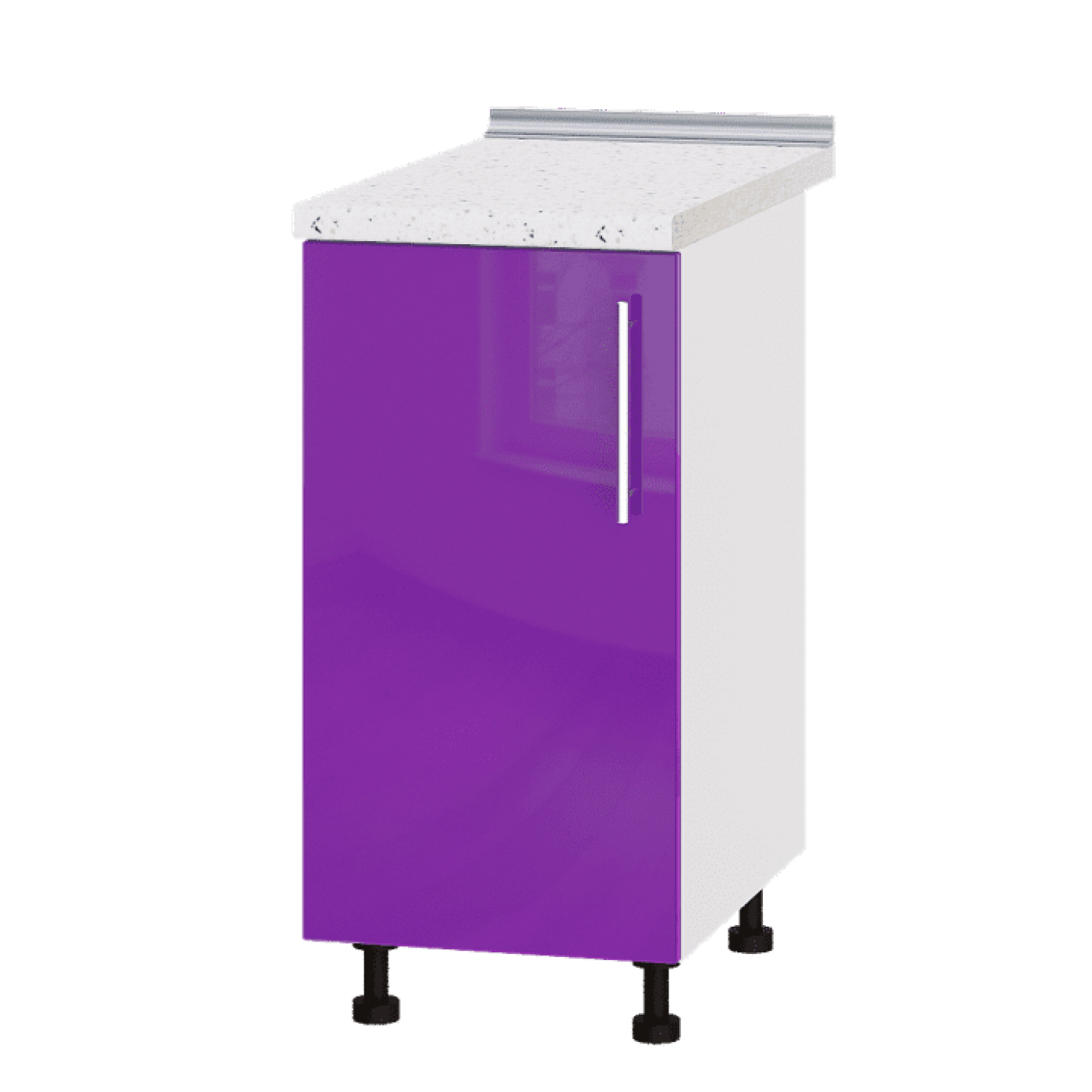 Кухня МОДЕРН Н83-400 Низ 400 один фасад