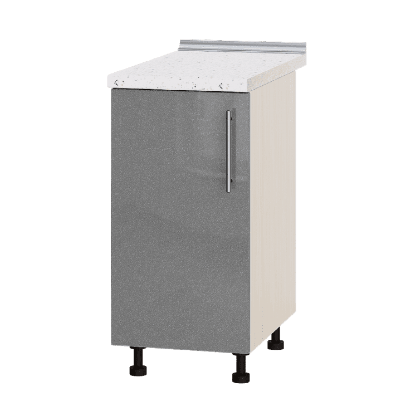 Кухня МОДЕРН Н83-400 Низ 400 один фасад