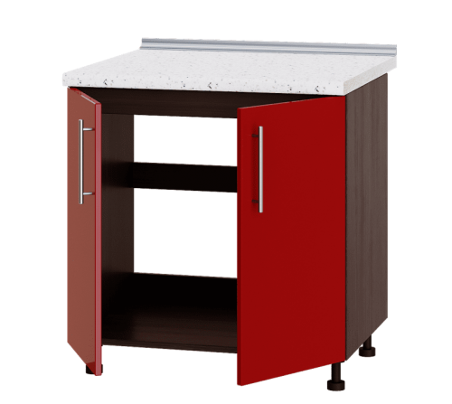 Кухня МОДЕРН Н84-800 Низ 800 мойка два фасада