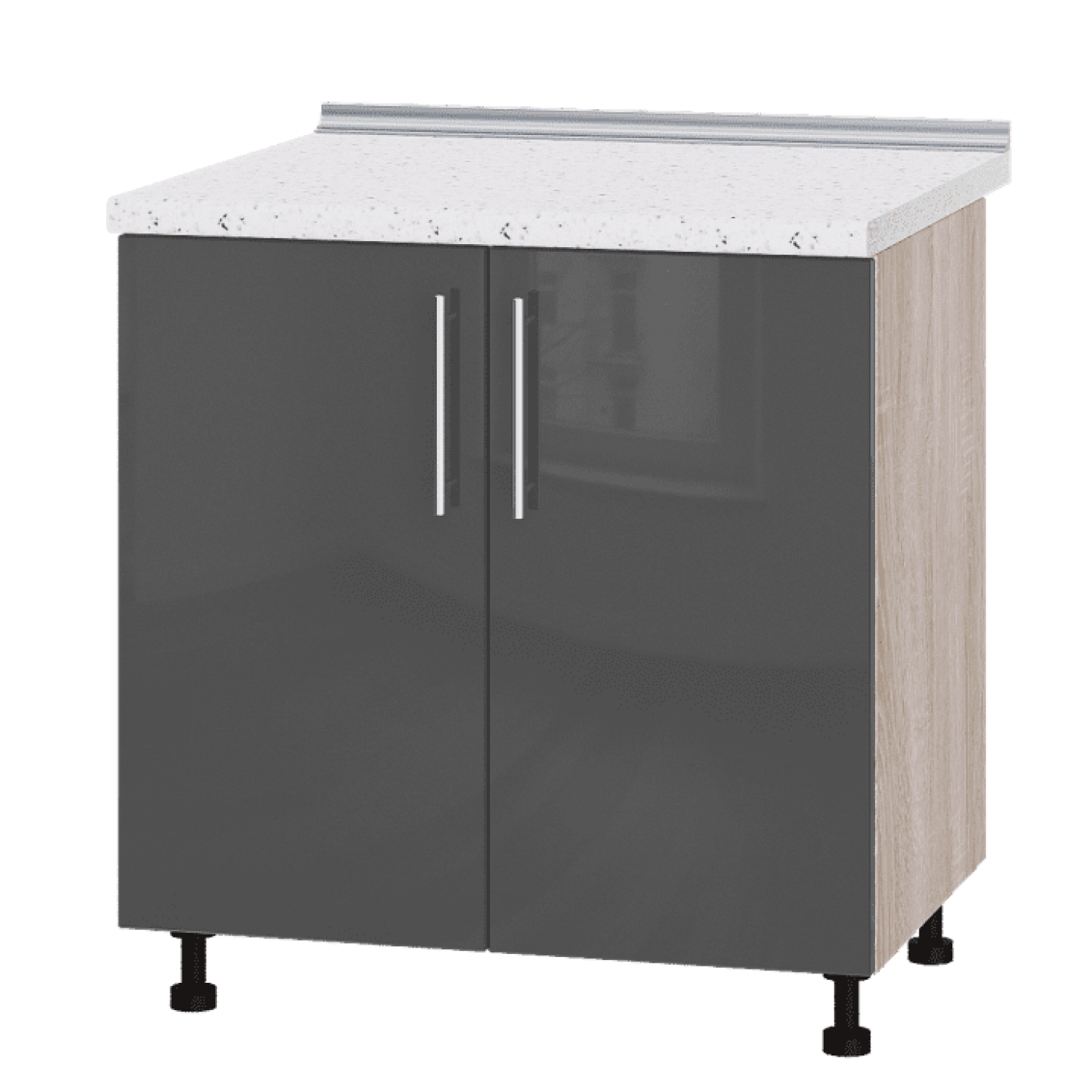 Кухня МОДЕРН Н84-900 Низ 900 мийка  два фасада 