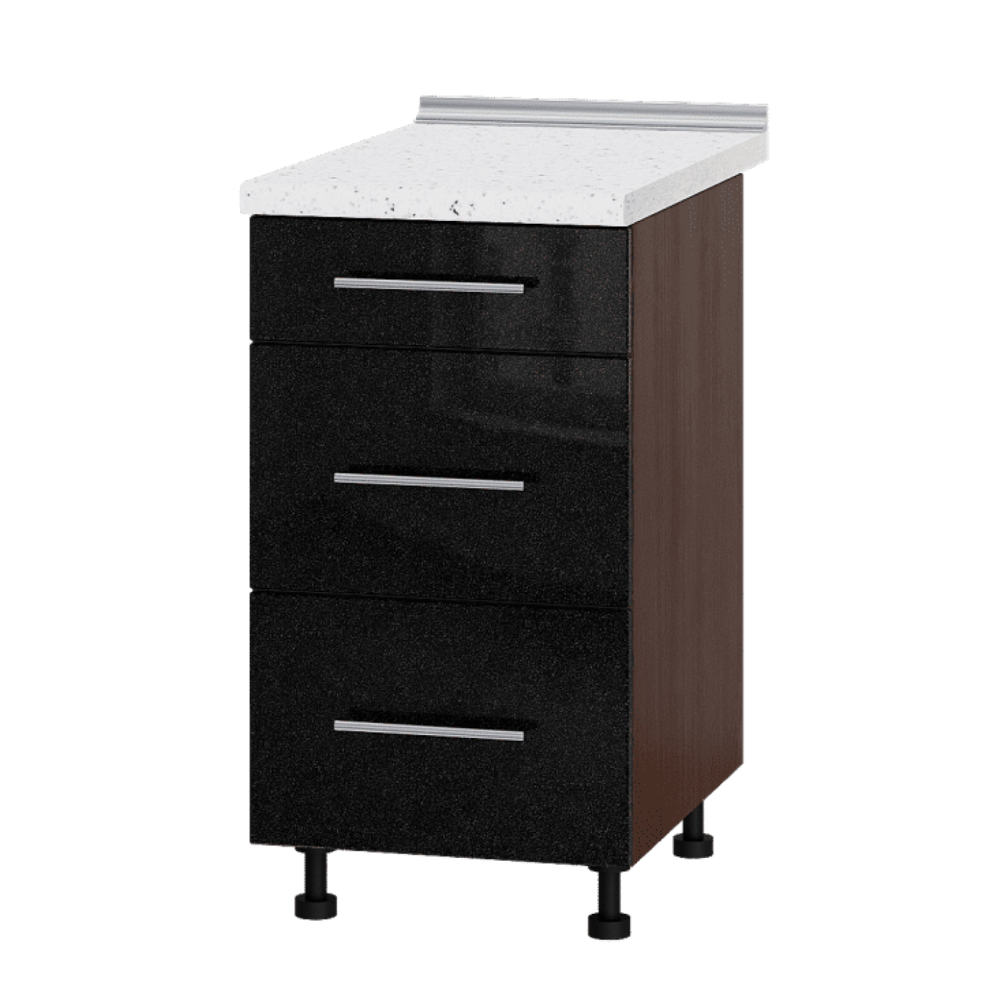 Кухня МОДЕРН Н87-450 Низ 450 три шухляди