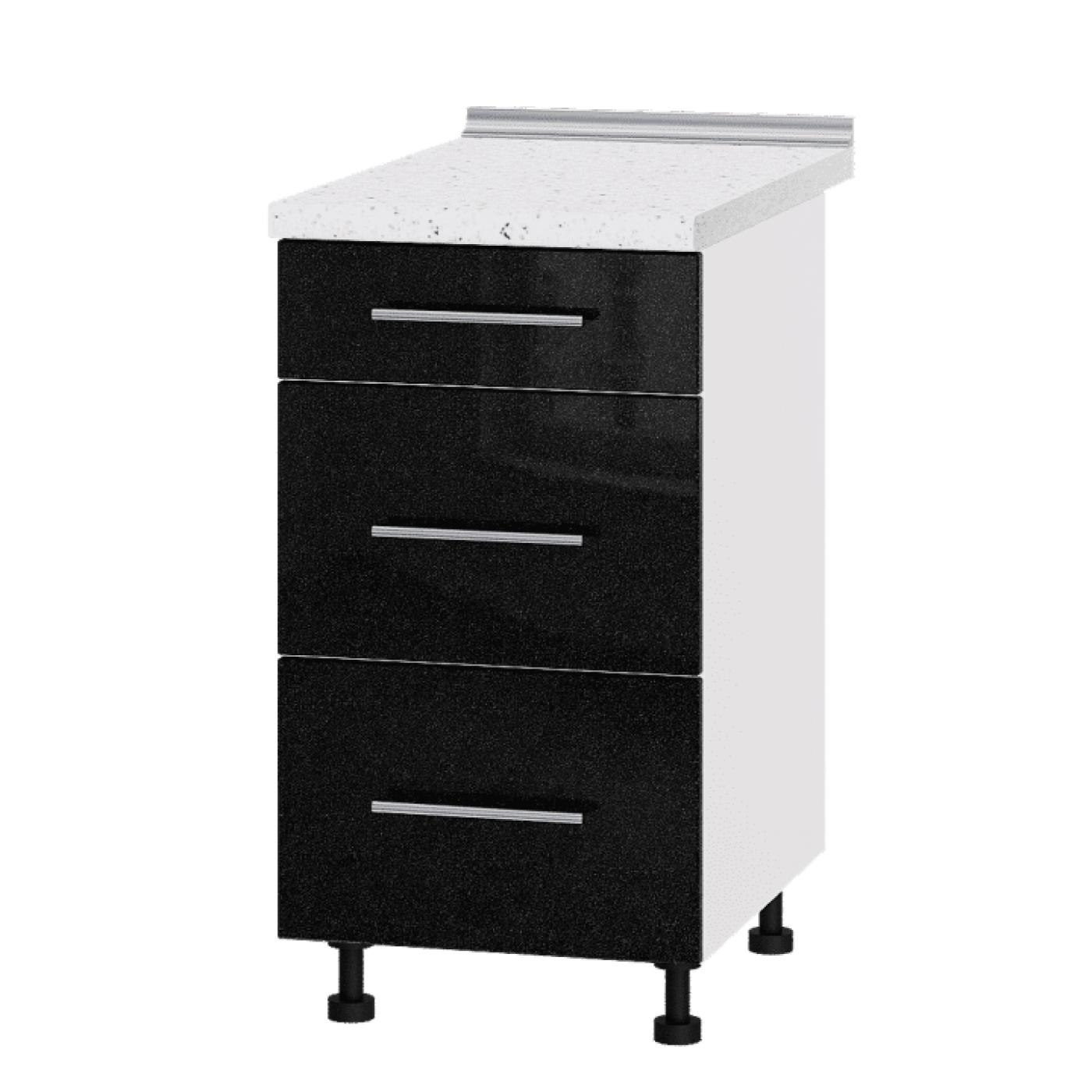 Кухня МОДЕРН Н87-450 Низ 450 три шухляди