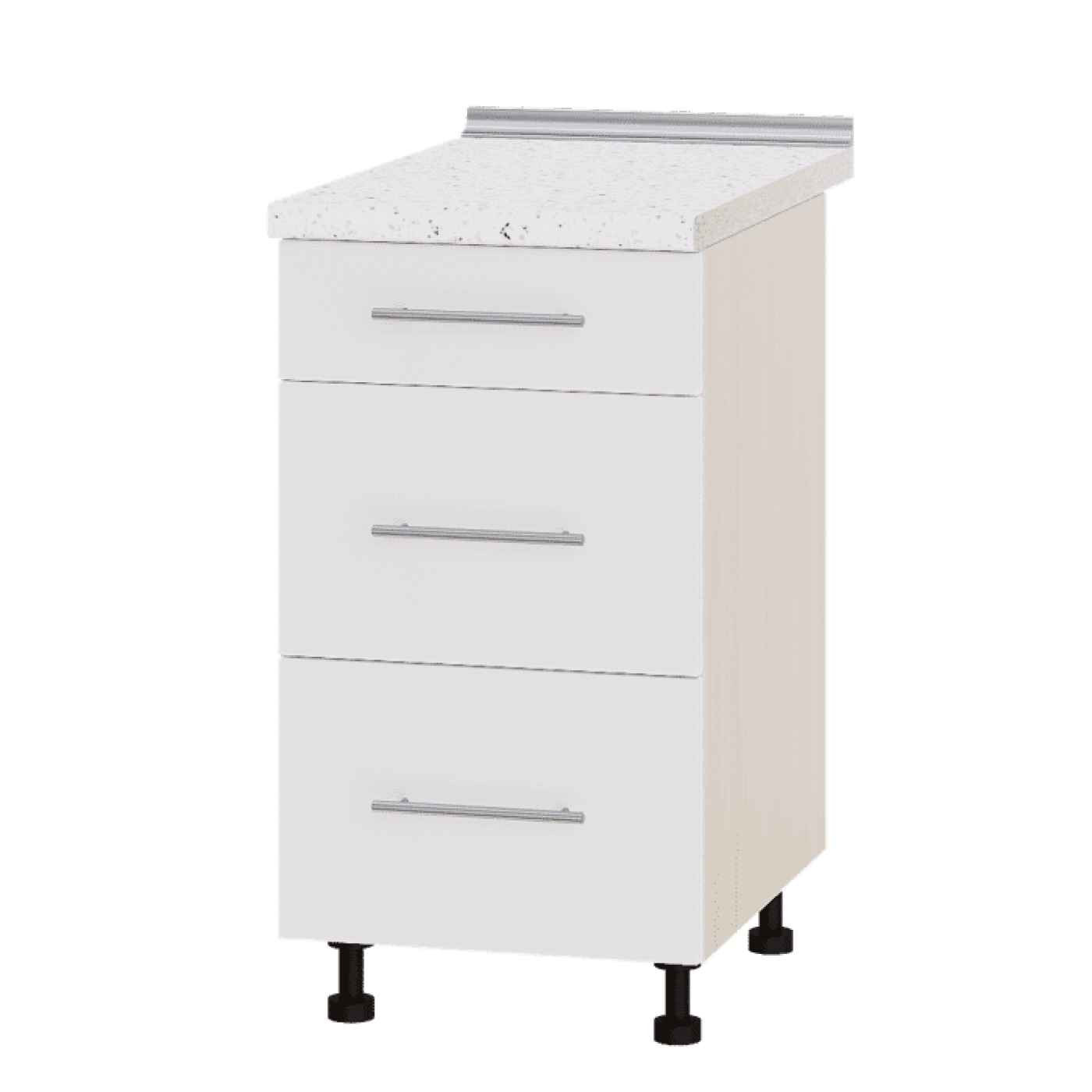 Кухня МОДЕРН Н87-450 Низ 450 три шухляди