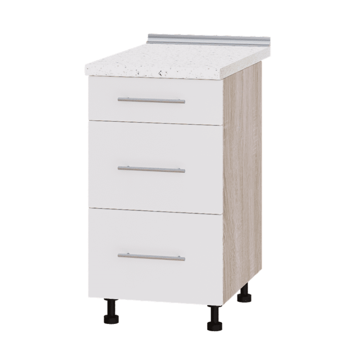 Кухня МОДЕРН Н87-450 Низ 450 три шухляди