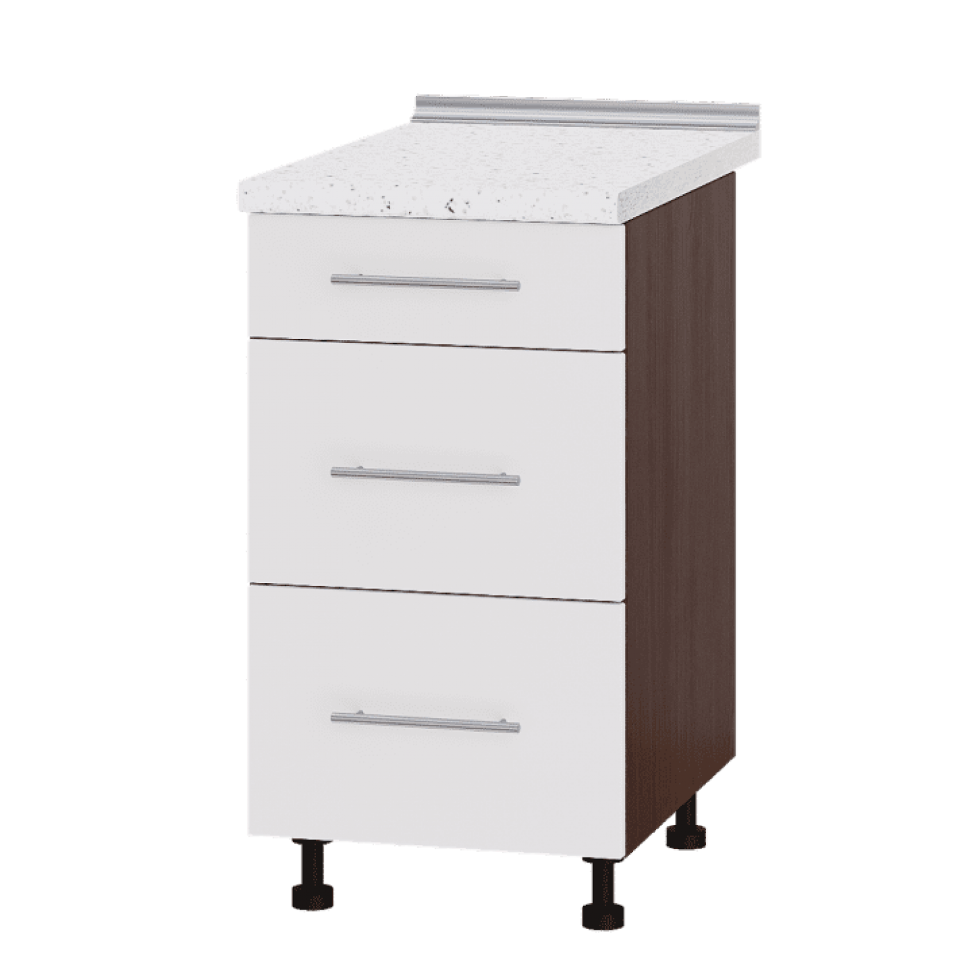 Кухня МОДЕРН Н87-450 Низ 450 три шухляди