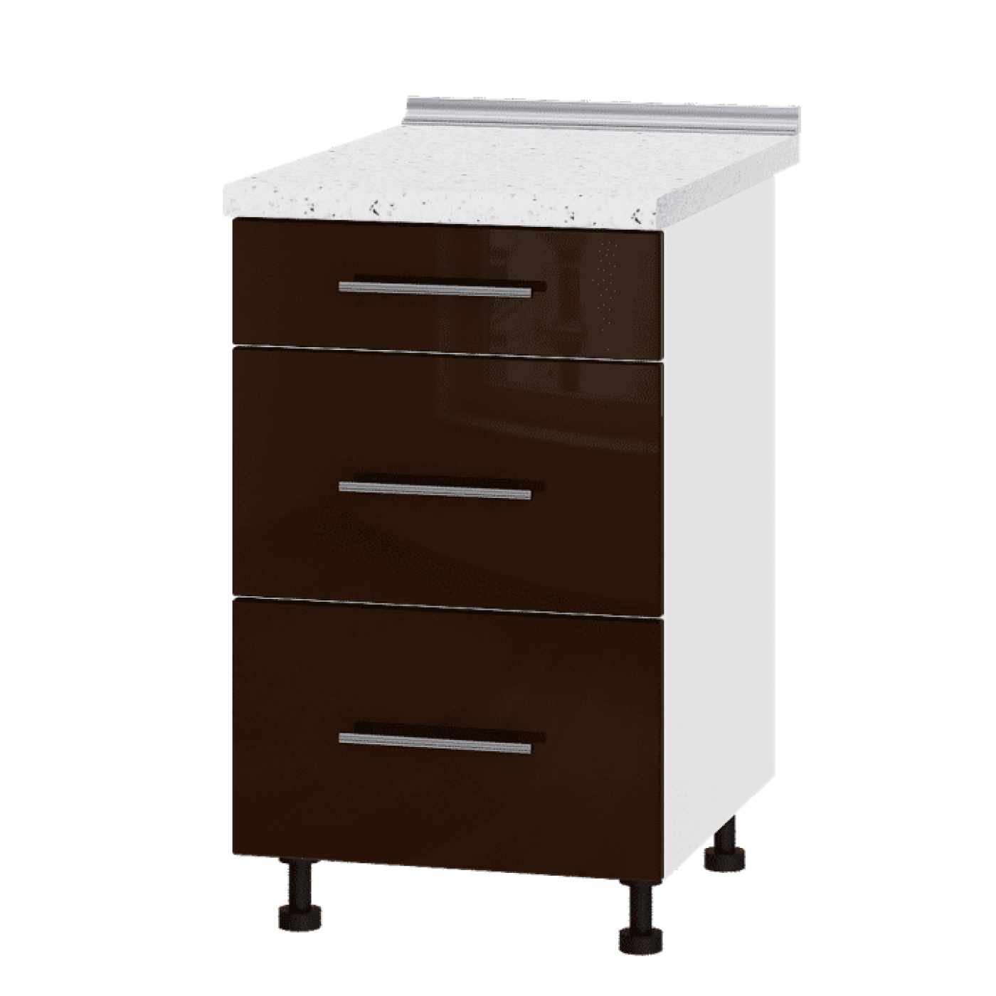 Кухня МОДЕРН Н87-500 Низ 500 три ящика