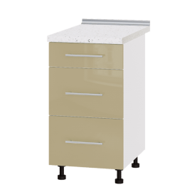 Кухня МОДЕРН Н87-500 Низ 500 три ящика