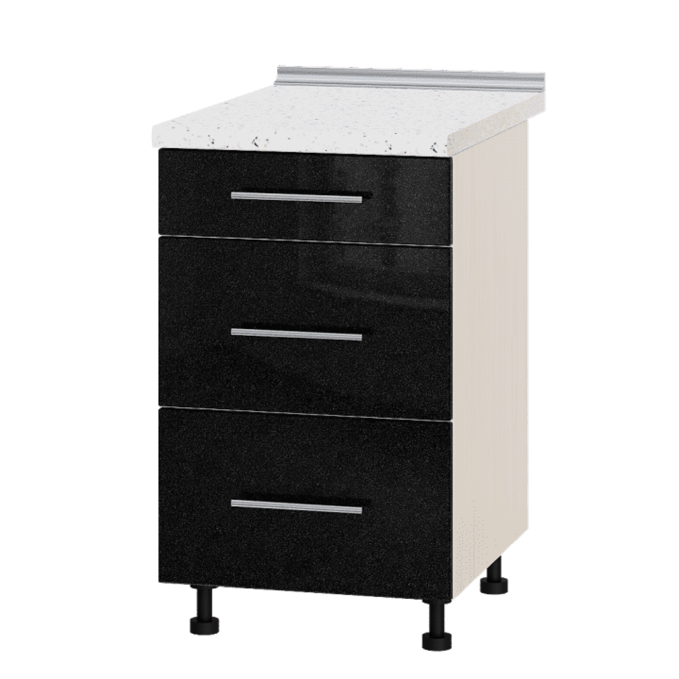 Кухня МОДЕРН Н87-500 Низ 500 три ящика