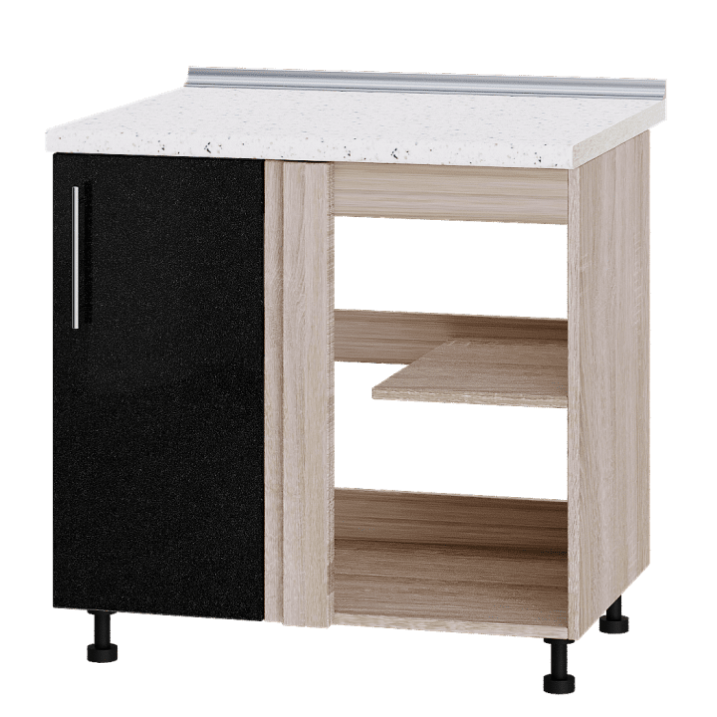 Кухня МОДЕРН Н89-845 Низ 845 угол 90" фасад 350