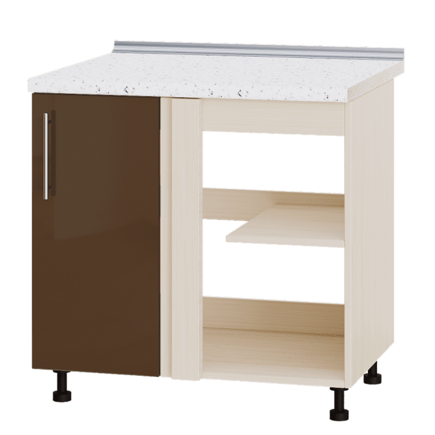 Кухня МОДЕРН Н89-845 Низ 845 угол 90" фасад 350