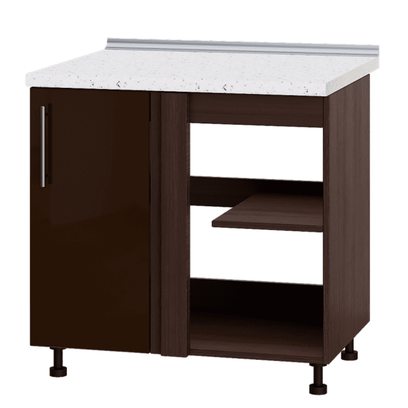 Кухня МОДЕРН Н89-845 Низ 845 угол 90" фасад 350