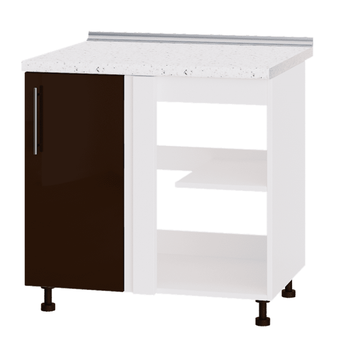 Кухня МОДЕРН Н89-845 Низ 845 угол 90" фасад 350