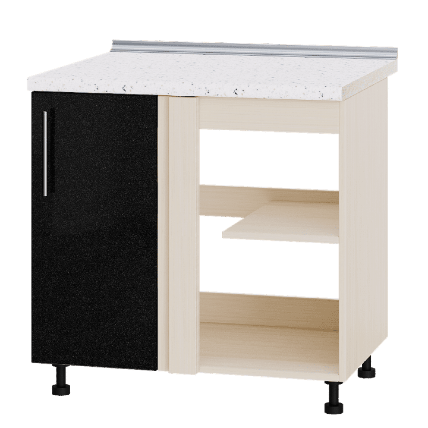 Кухня МОДЕРН Н89-845 Низ 845 угол 90" фасад 350