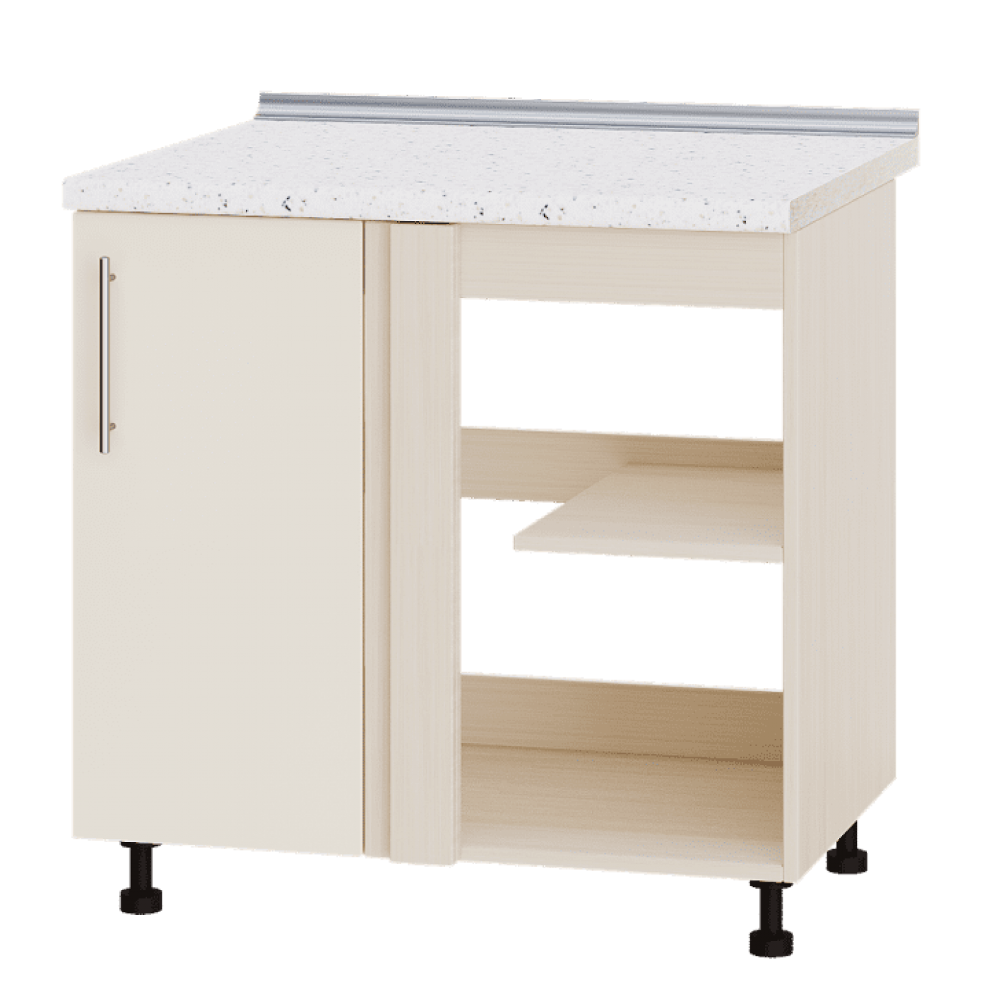 Кухня МОДЕРН Н89-845 Низ 845 угол 90" фасад 350