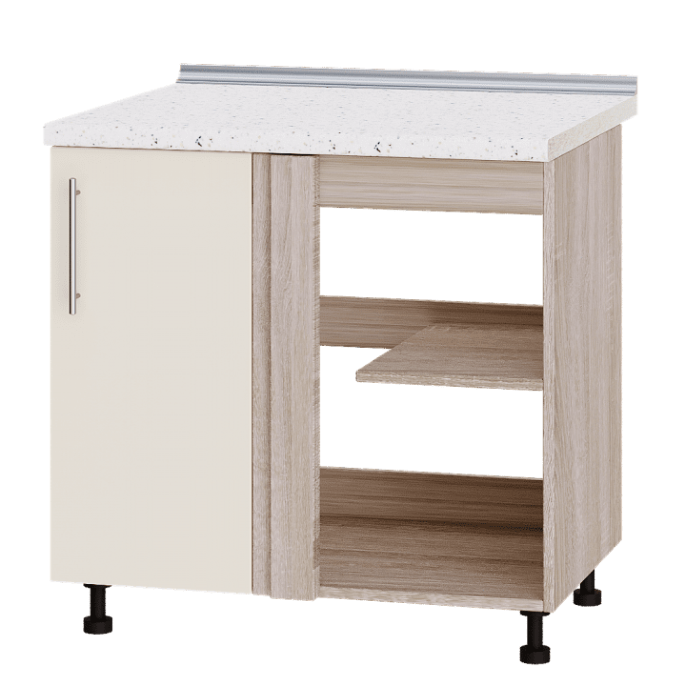 Кухня МОДЕРН Н89-845 Низ 845 угол 90" фасад 350