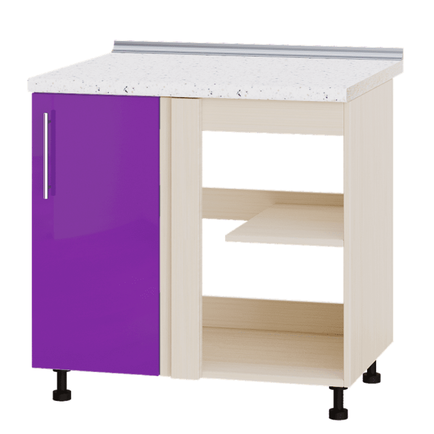 Кухня МОДЕРН Н89-845 Низ 845 угол 90" фасад 350