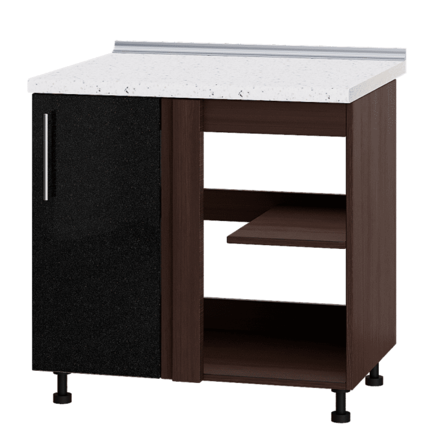 Кухня МОДЕРН Н89-845 Низ 845 угол 90" фасад 350