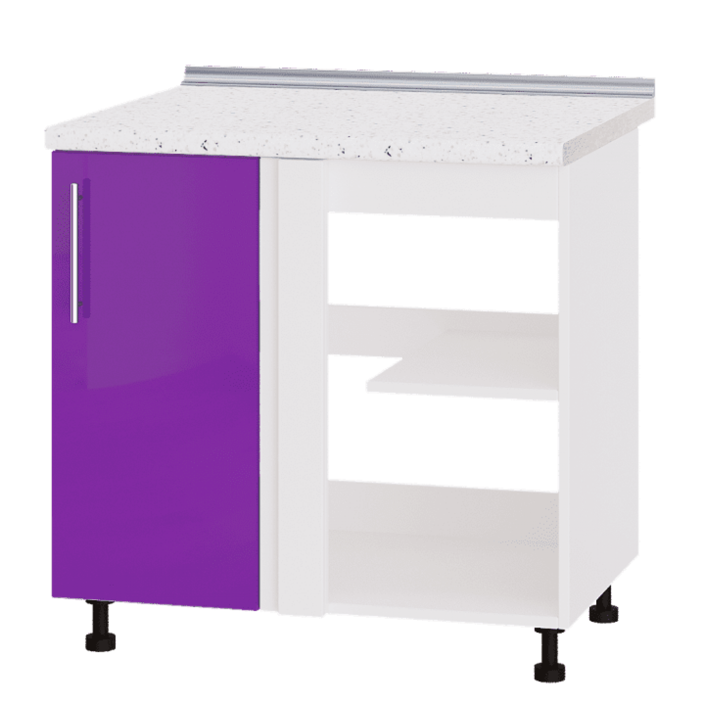 Кухня МОДЕРН Н89-845 Низ 845 угол 90" фасад 350