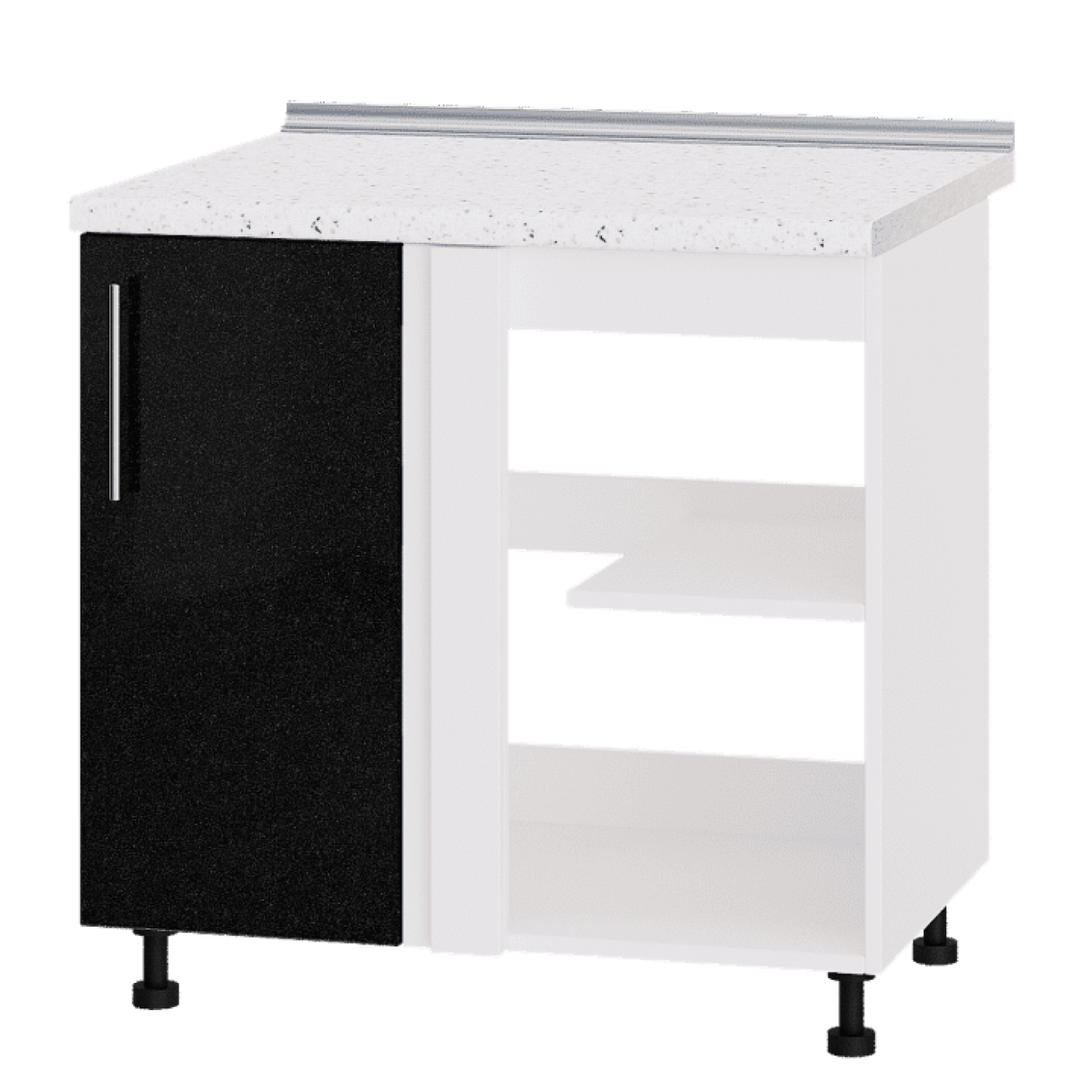 Кухня МОДЕРН Н89-845 Низ 845 угол 90" фасад 350