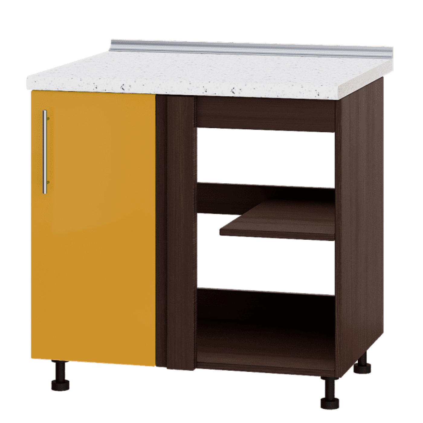 Кухня МОДЕРН Н89-845 Низ 845 угол 90" фасад 350