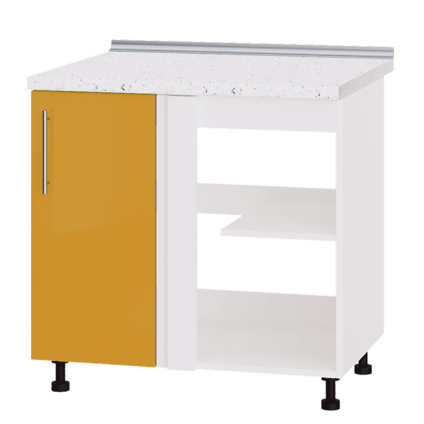 Кухня МОДЕРН Н89-845 Низ 845 угол 90" фасад 350