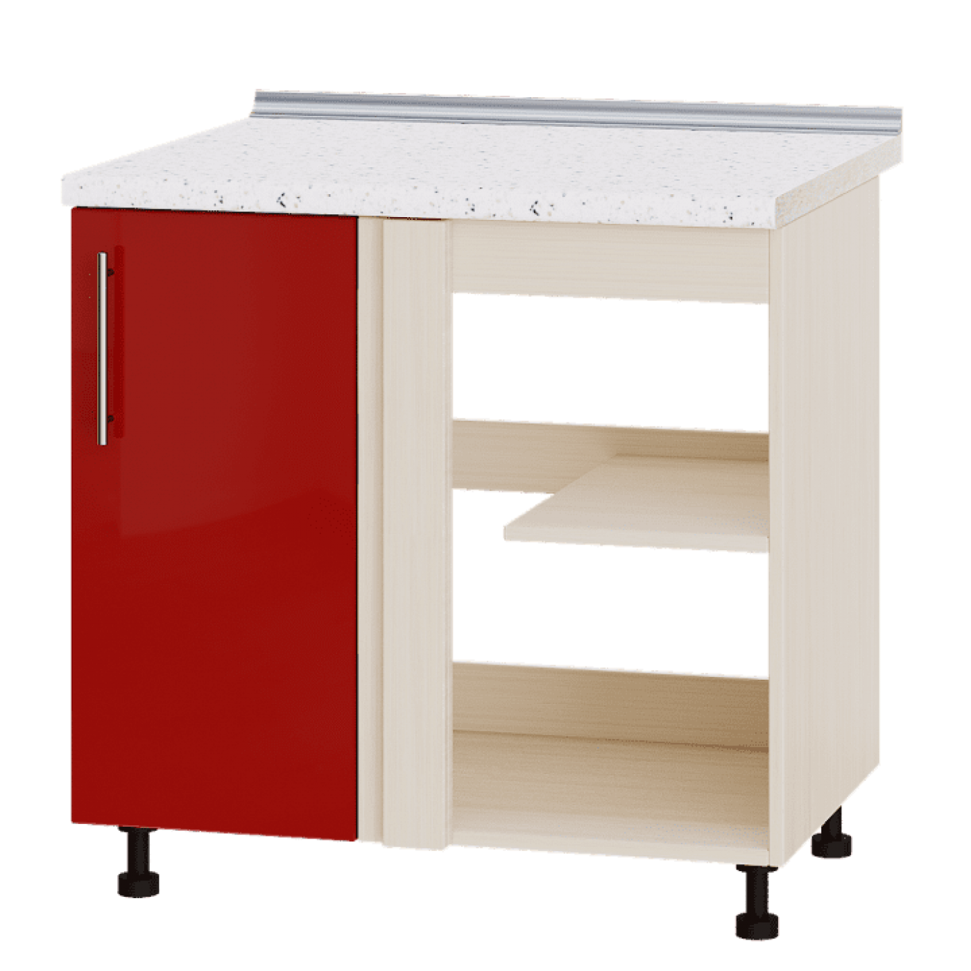 Кухня МОДЕРН Н89-845 Низ 845 угол 90" фасад 350