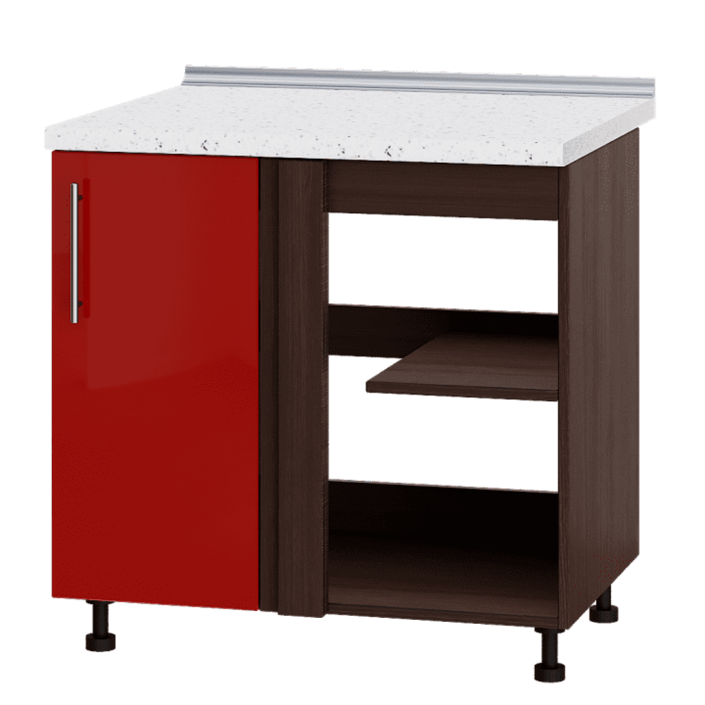 Кухня МОДЕРН Н89-845 Низ 845 угол 90" фасад 350