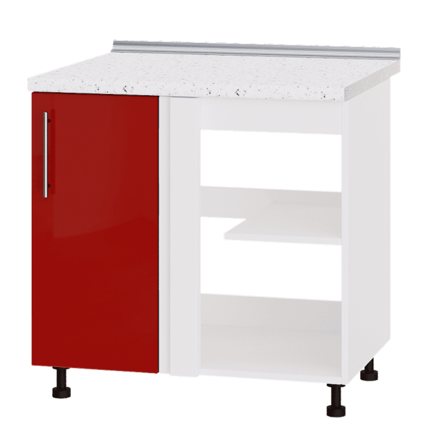 Кухня МОДЕРН Н89-845 Низ 845 угол 90" фасад 350